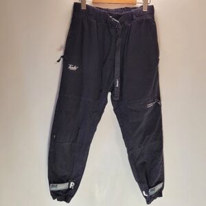 Tealer High Waisted Black Cargo Pants - Eu Large